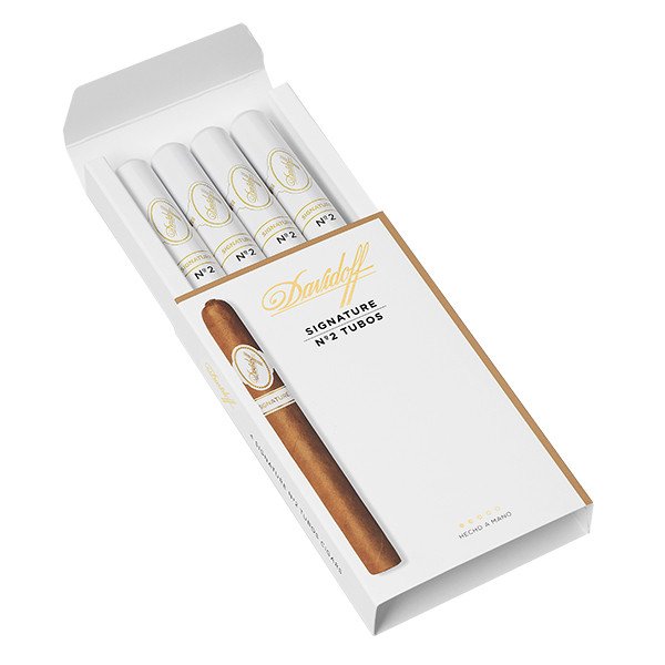 Davidoff Signature No.2 Tubos C/P 大卫杜夫 署名2号铝管纸盒